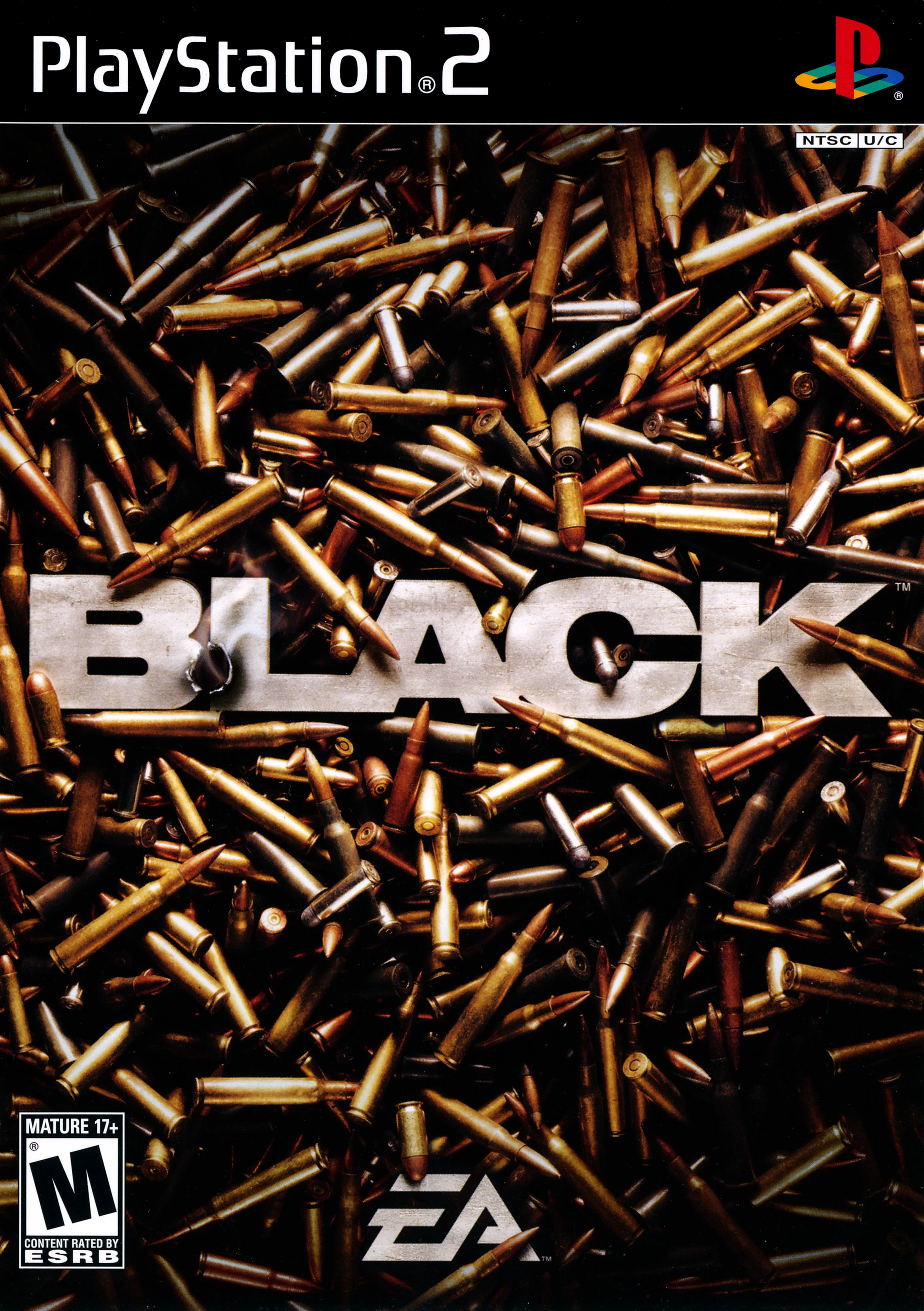 Capa do jogo Black PS2